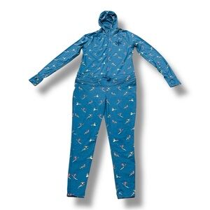 Airblaster Women's Classic Ninja Suit, Blue, Medium